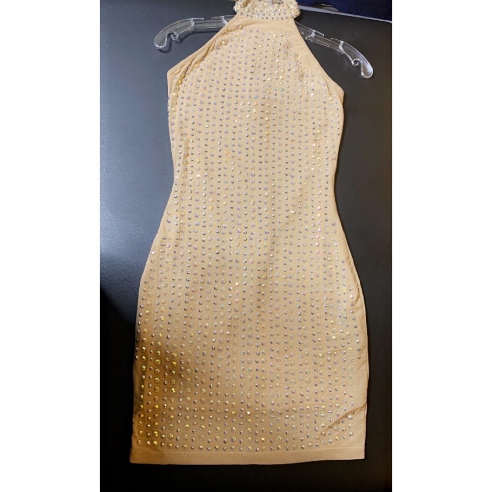 Tan dress